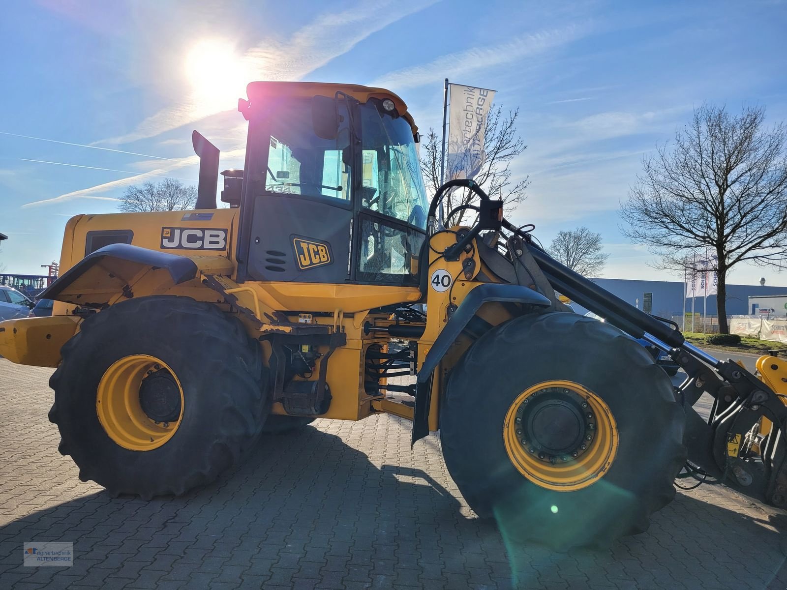 Radlader typu JCB 434 S Highlift / 434S, Gebrauchtmaschine v Altenberge (Obrázek 4)