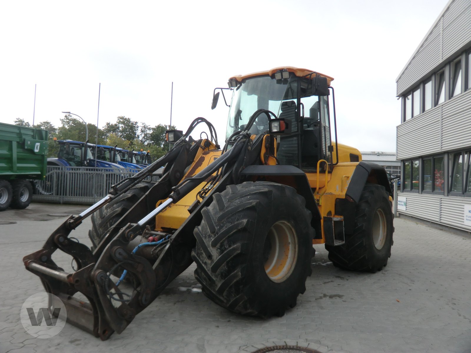 Radlader des Typs JCB 434, Gebrauchtmaschine in Niebüll (Bild 1)