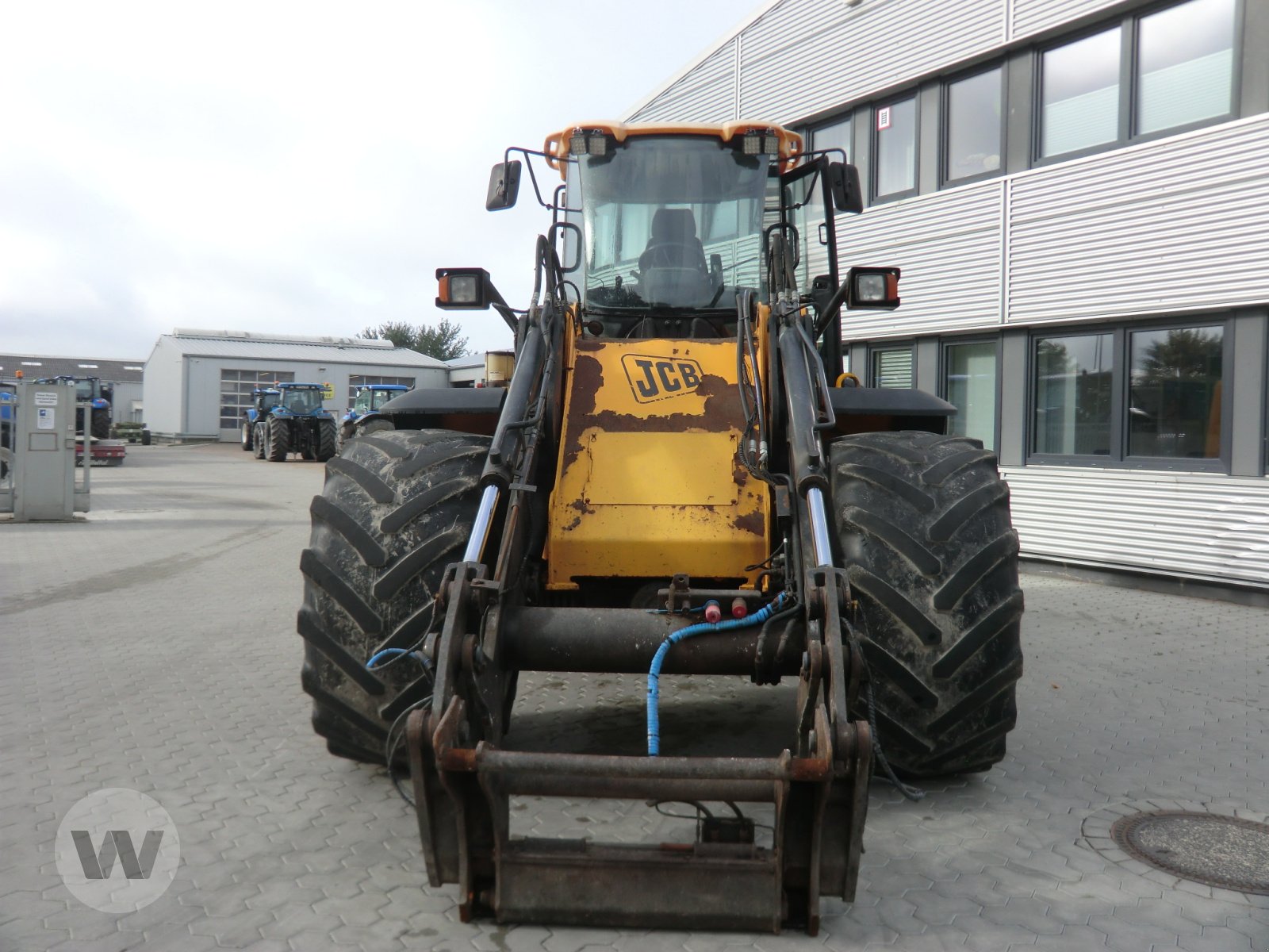 Radlader des Typs JCB 434, Gebrauchtmaschine in Niebüll (Bild 2)