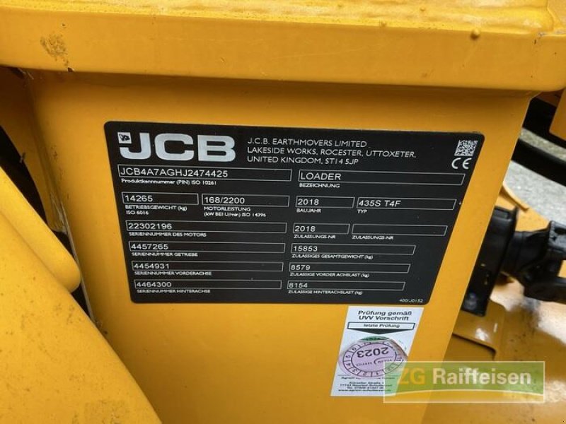 Radlader of the type JCB 435 S HighLift, Gebrauchtmaschine in Bühl (Picture 5)