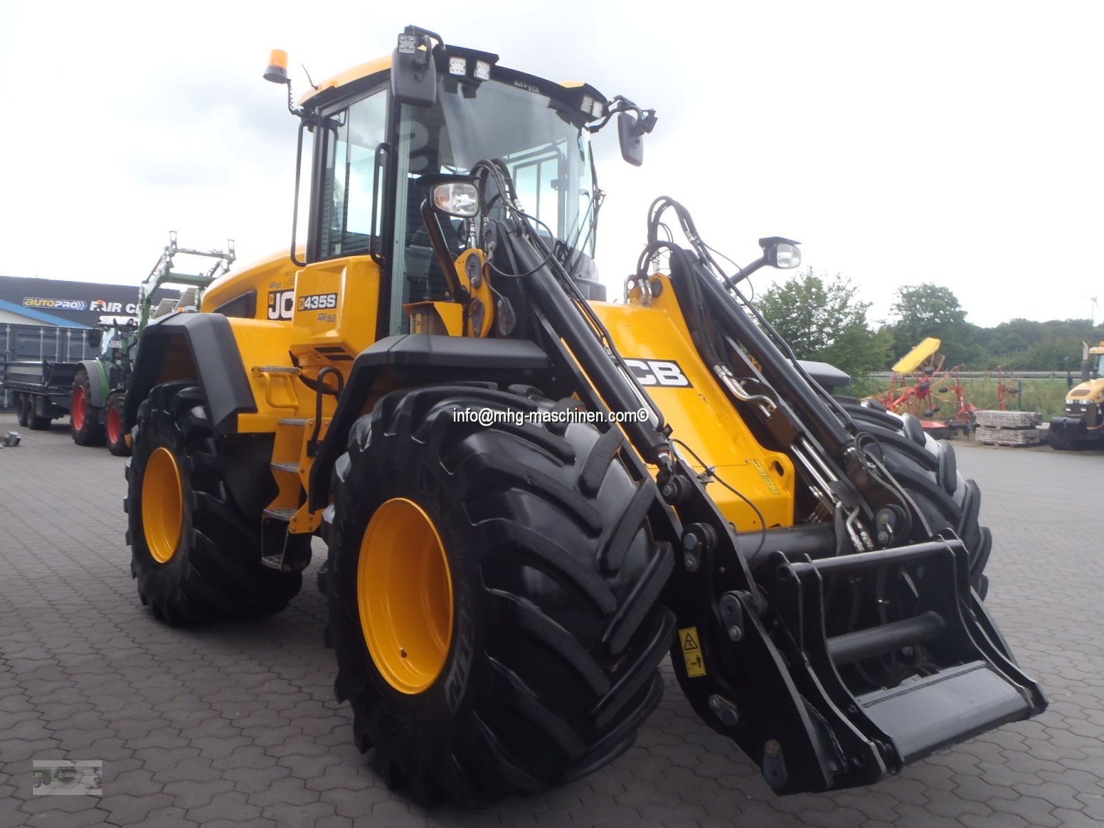 Radlader a típus JCB 435 S, Gebrauchtmaschine ekkor: Gescher (Kép 5)
