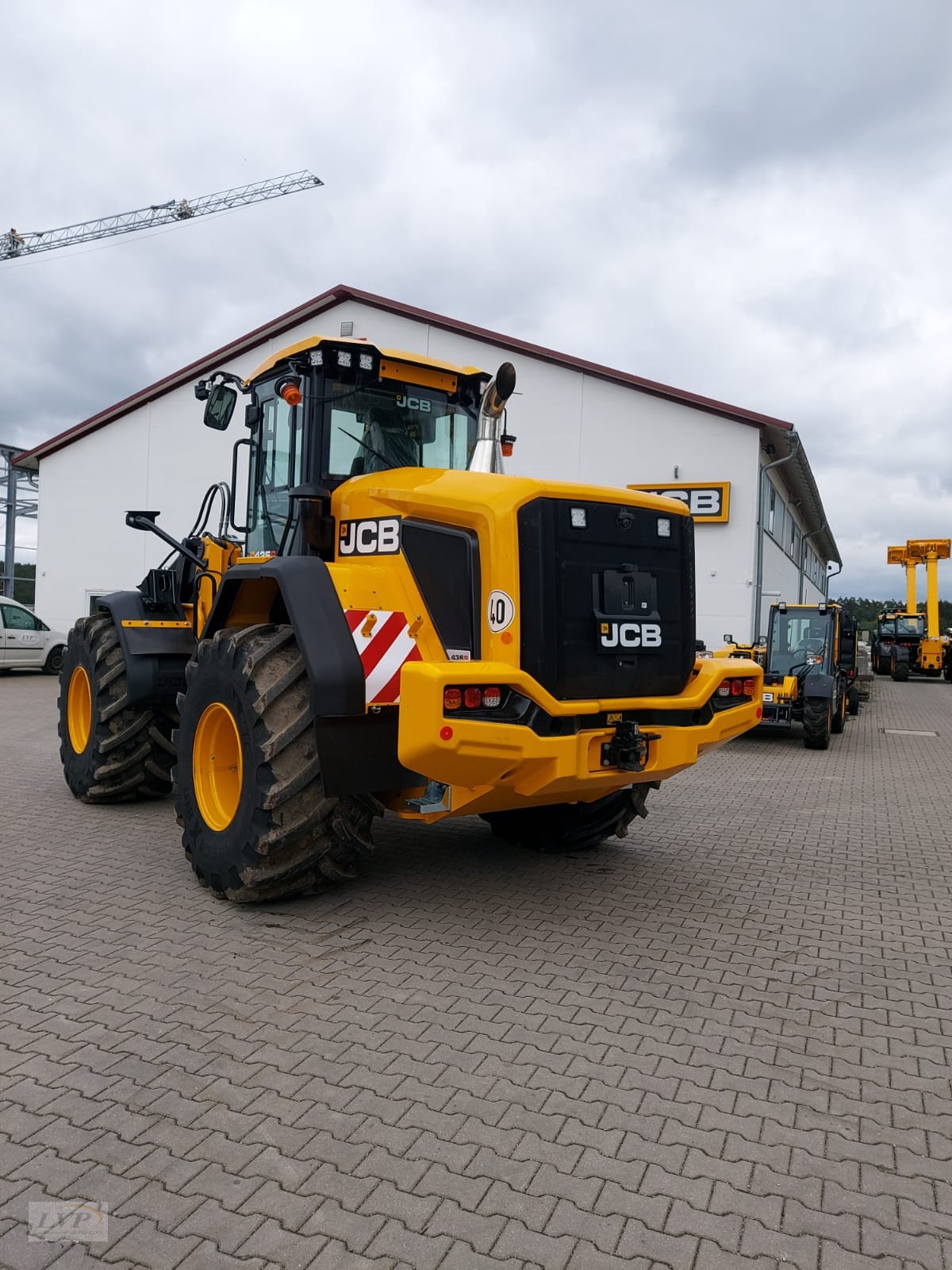 Radlader des Typs JCB 435S Agri HighLift Demomaschine, Neumaschine in Pegnitz (Bild 5)