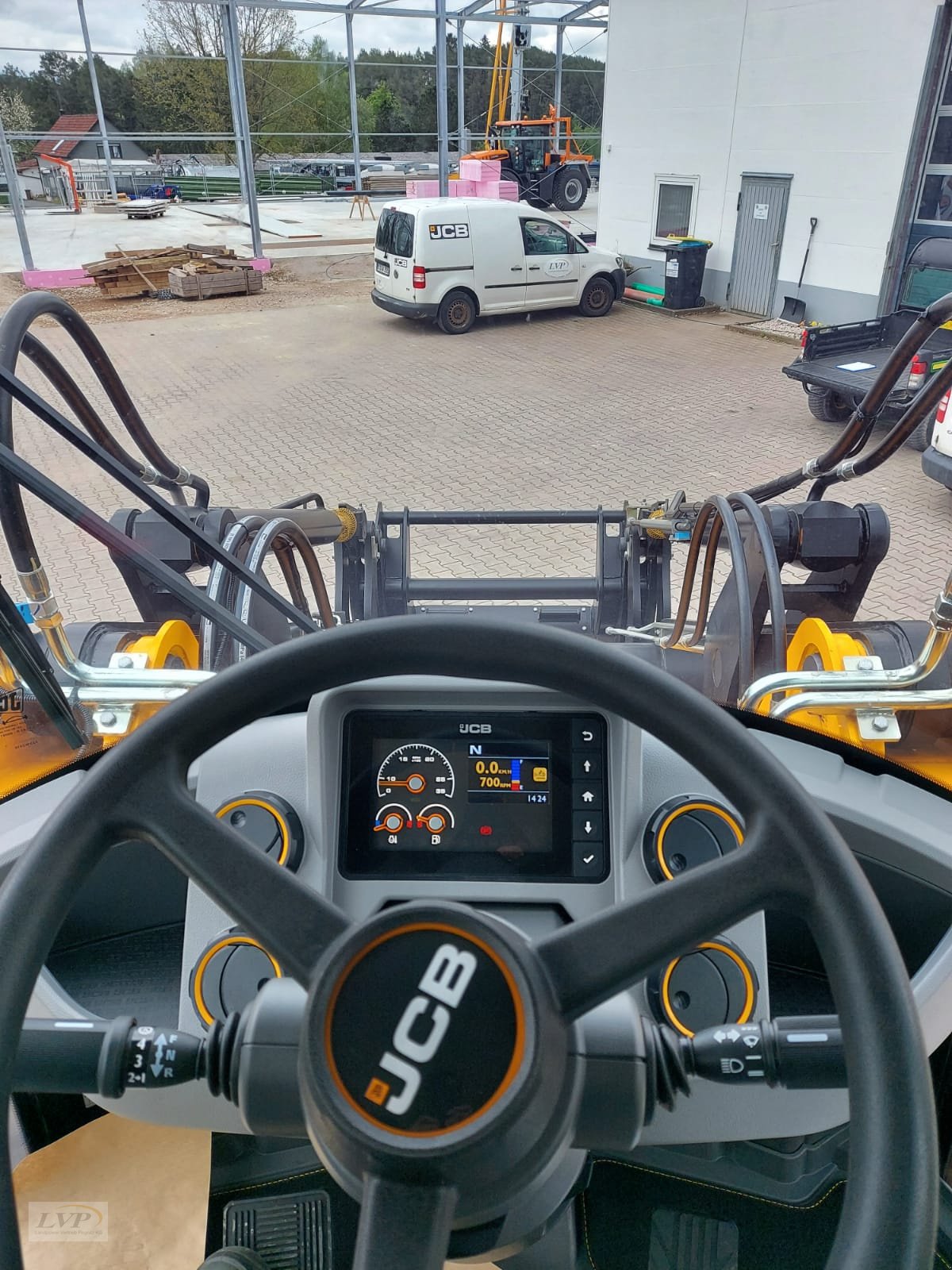 Radlader des Typs JCB 435S Agri HighLift Demomaschine, Neumaschine in Pegnitz (Bild 9)