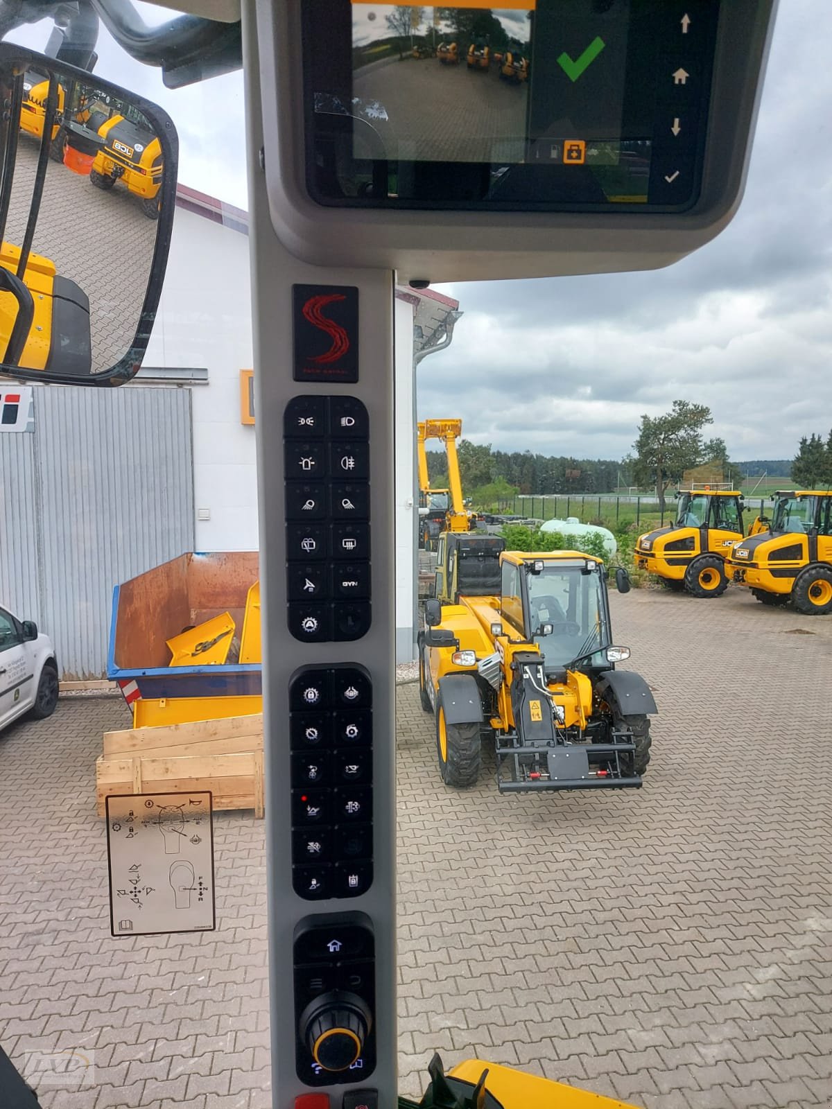 Radlader des Typs JCB 435S Agri HighLift Demomaschine, Neumaschine in Pegnitz (Bild 10)