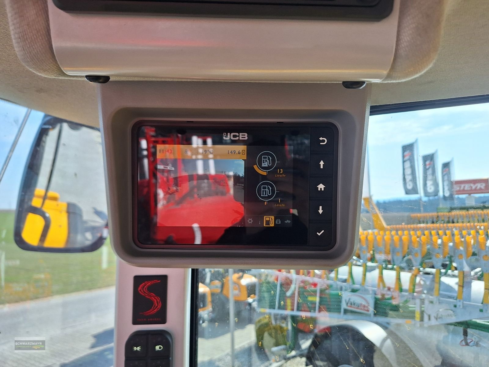 Radlader des Typs JCB 435S Radlader, Neumaschine in Aurolzmünster (Bild 13)