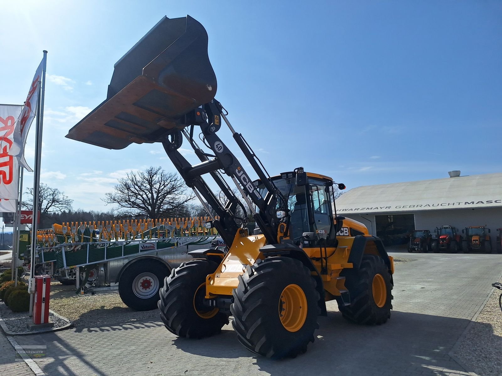 Radlader des Typs JCB 435S Radlader, Neumaschine in Aurolzmünster (Bild 19)