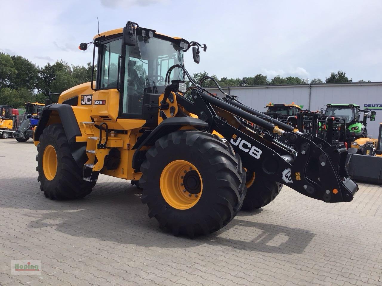 Radlader tip JCB 435S Stufe V, Neumaschine in Bakum (Poză 4)