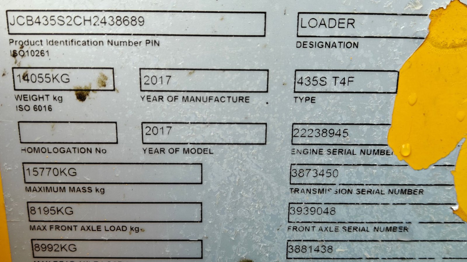 Radlader des Typs JCB 435s, Gebrauchtmaschine in Holstebro (Bild 10)