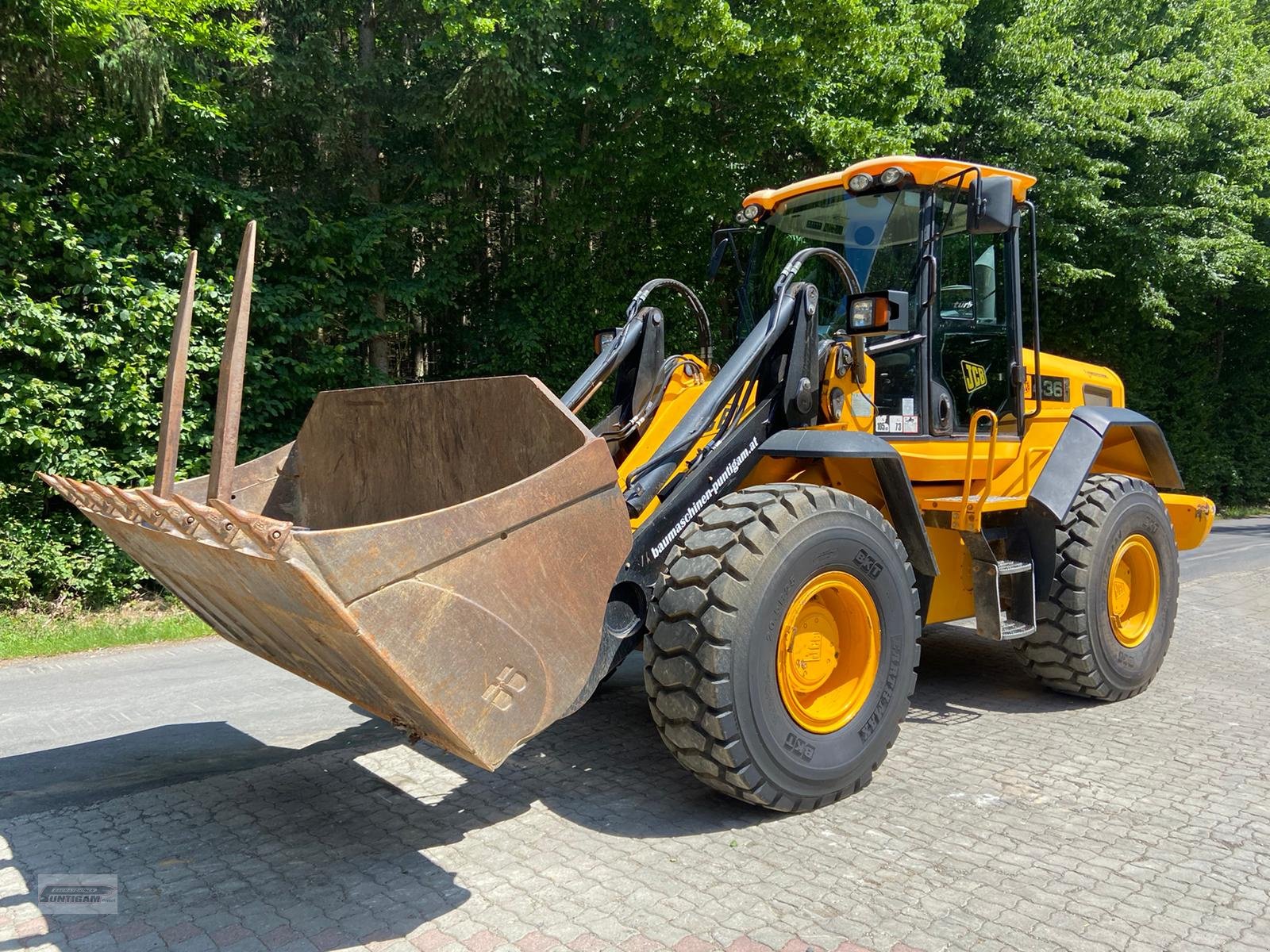 Radlader des Typs JCB 436 HT, Gebrauchtmaschine in Deutsch - Goritz (Bild 3)