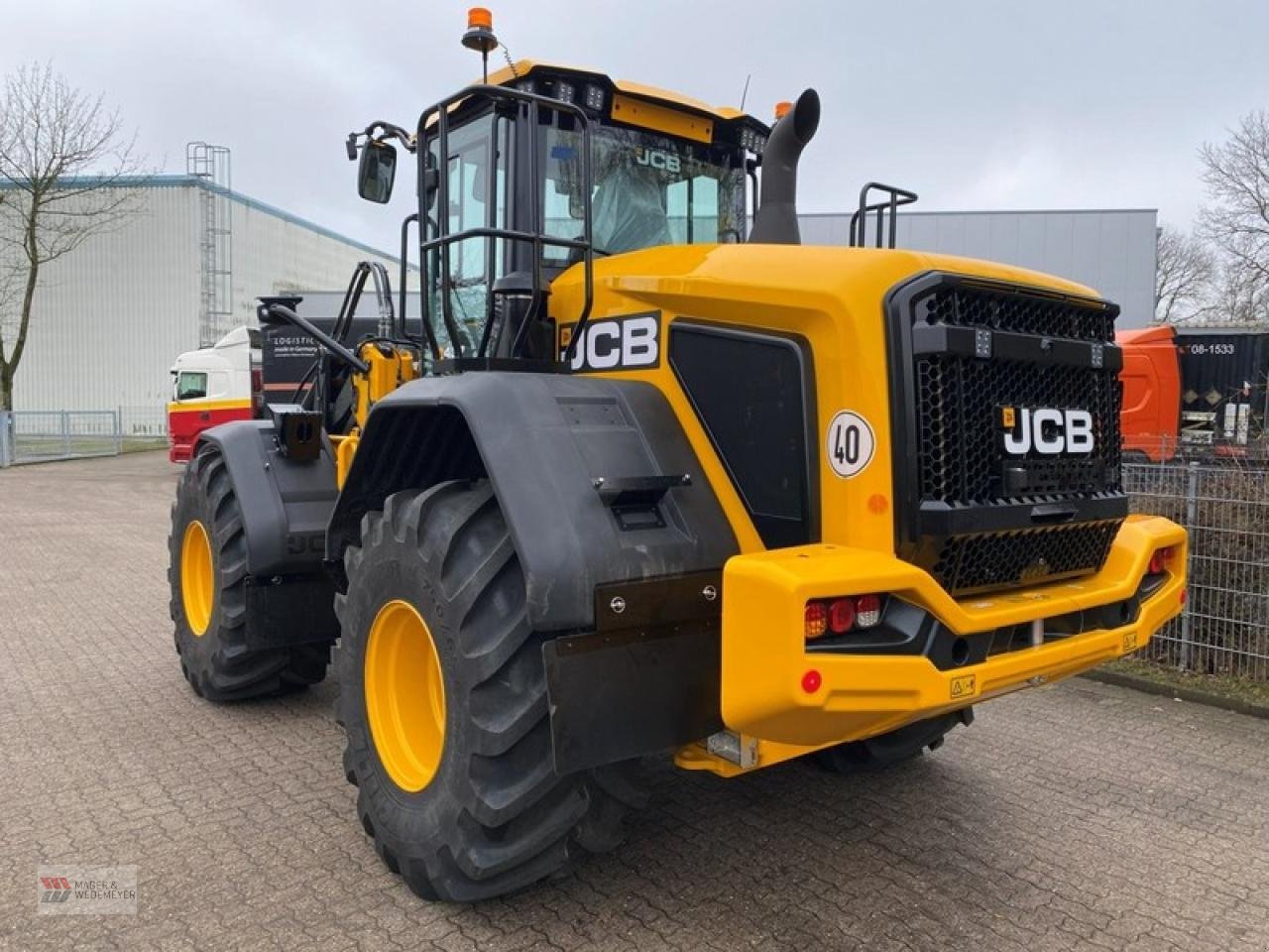 Radlader des Typs JCB 437 HT FARM MASTER, Neumaschine in Oyten (Bild 5)