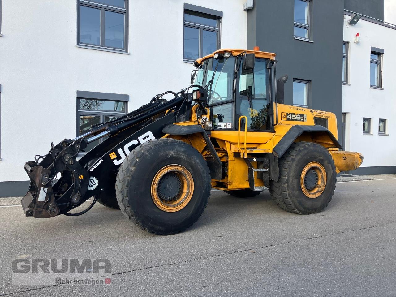 Radlader of the type JCB 456 E HT, Gebrauchtmaschine in Friedberg-Derching (Picture 1)