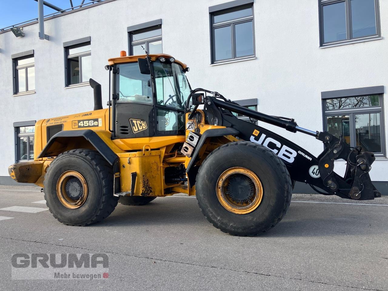 Radlader of the type JCB 456 E HT, Gebrauchtmaschine in Friedberg-Derching (Picture 12)