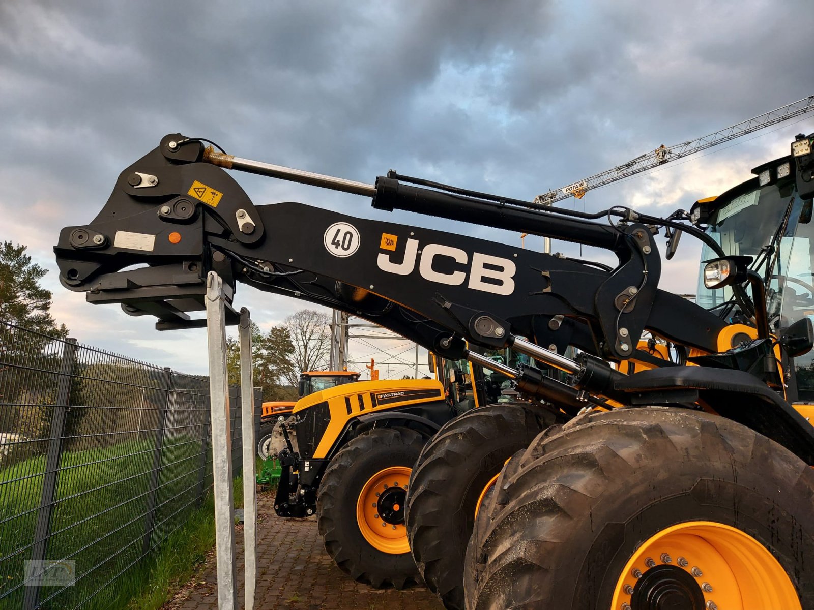 Radlader of the type JCB 457S Agri Demo, Gebrauchtmaschine in Pegnitz (Picture 4)