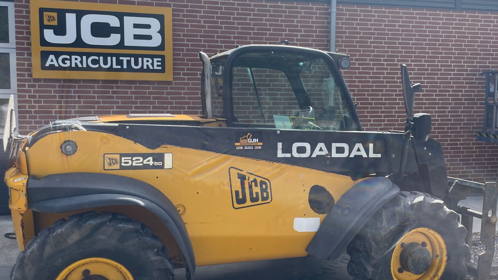 Radlader tip JCB 524-50, Gebrauchtmaschine in Nibe (Poză 1)