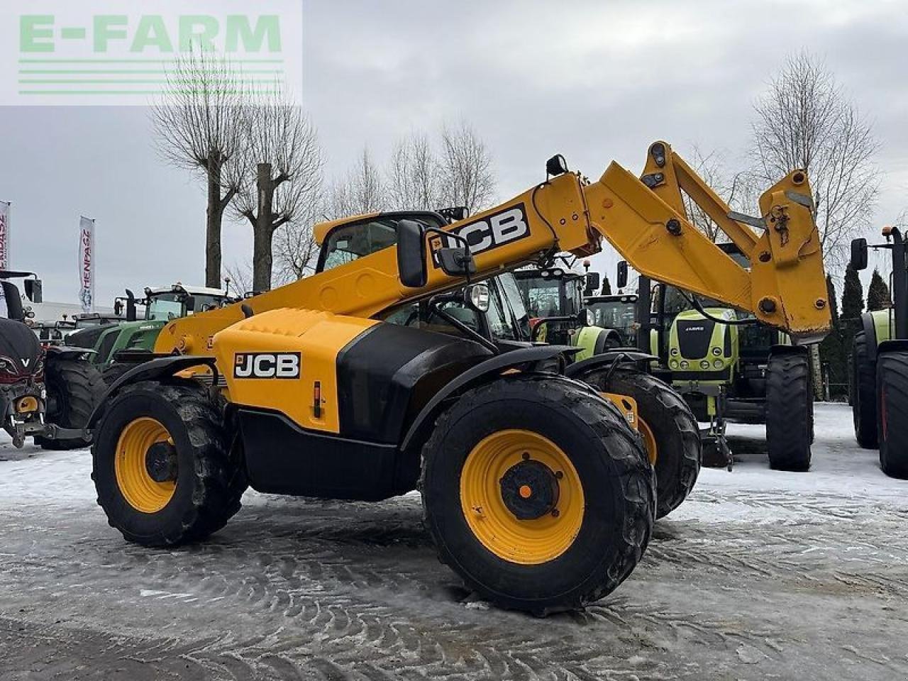 Radlader Türe ait JCB 531-70 agri - klimatyzacja / airconditioning, Gebrauchtmaschine içinde DAMAS?AWEK (resim 4)