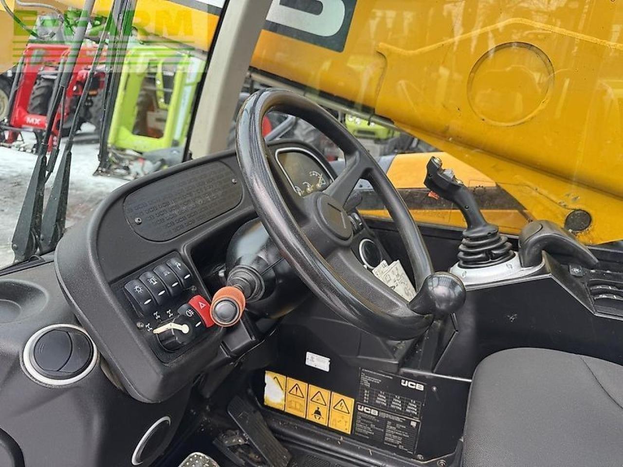 Radlader Türe ait JCB 531-70 agri - klimatyzacja / airconditioning, Gebrauchtmaschine içinde DAMAS?AWEK (resim 13)