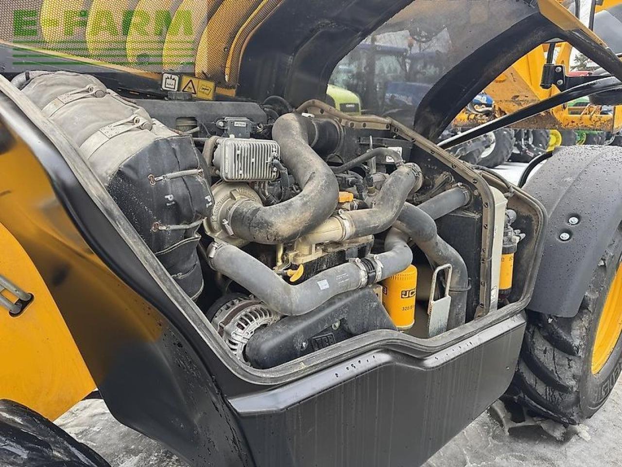 Radlader Türe ait JCB 531-70 agri - klimatyzacja / airconditioning, Gebrauchtmaschine içinde DAMAS?AWEK (resim 17)