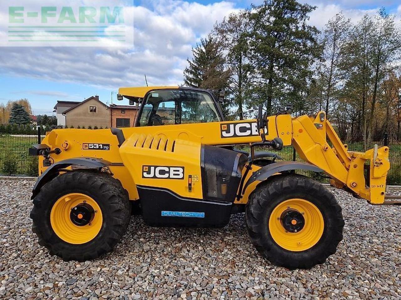 Radlader tip JCB 531-70 agripro dualtech vt, Gebrauchtmaschine in ZELOW (Poză 1)