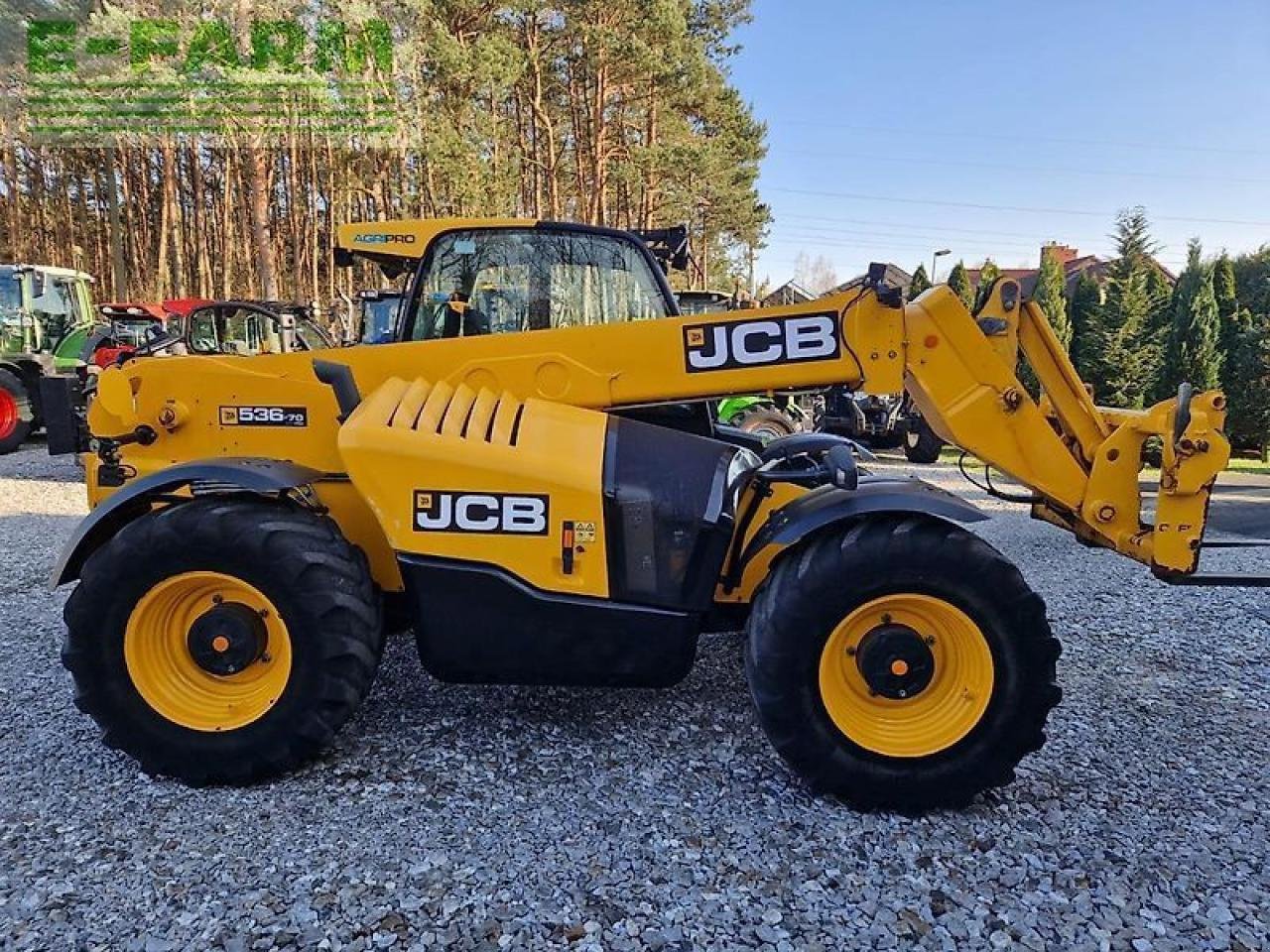 Radlader του τύπου JCB 536-70 agripro dualtech vt, Gebrauchtmaschine σε ZELOW (Φωτογραφία 1)