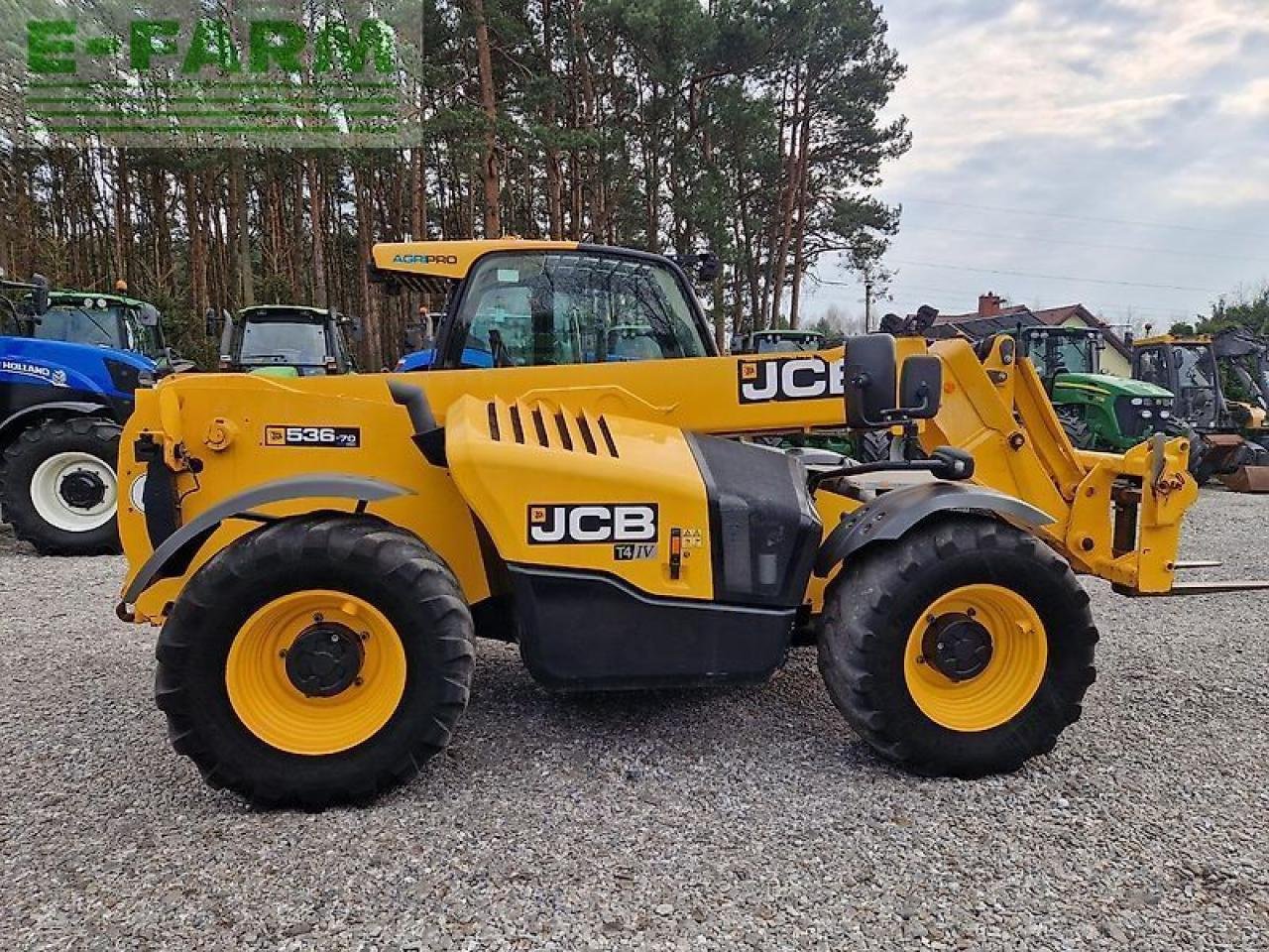 Radlader του τύπου JCB 536-70 agripro, Gebrauchtmaschine σε ZELOW (Φωτογραφία 3)