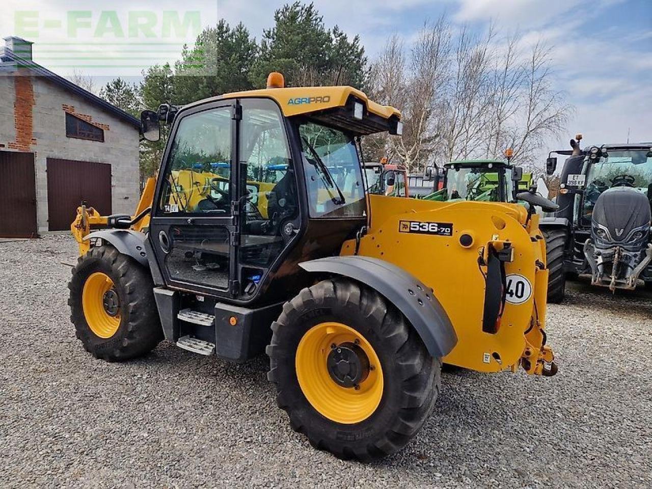 Radlader του τύπου JCB 536-70 agripro, Gebrauchtmaschine σε ZELOW (Φωτογραφία 8)