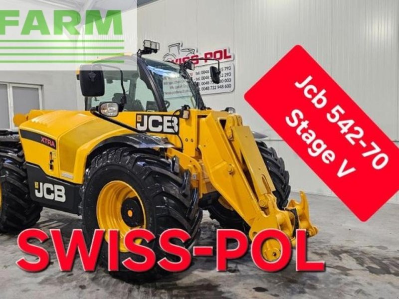 Radlader del tipo JCB 542-70 agrixtra, Gebrauchtmaschine In MORDY (Immagine 1)
