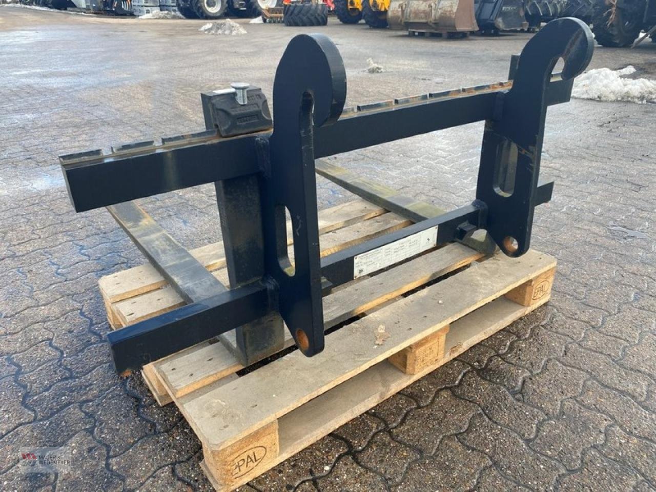 Radlader του τύπου JCB PALETTENGABEL 1200 MM ZETTELMEYER, Gebrauchtmaschine σε Oyten (Φωτογραφία 2)