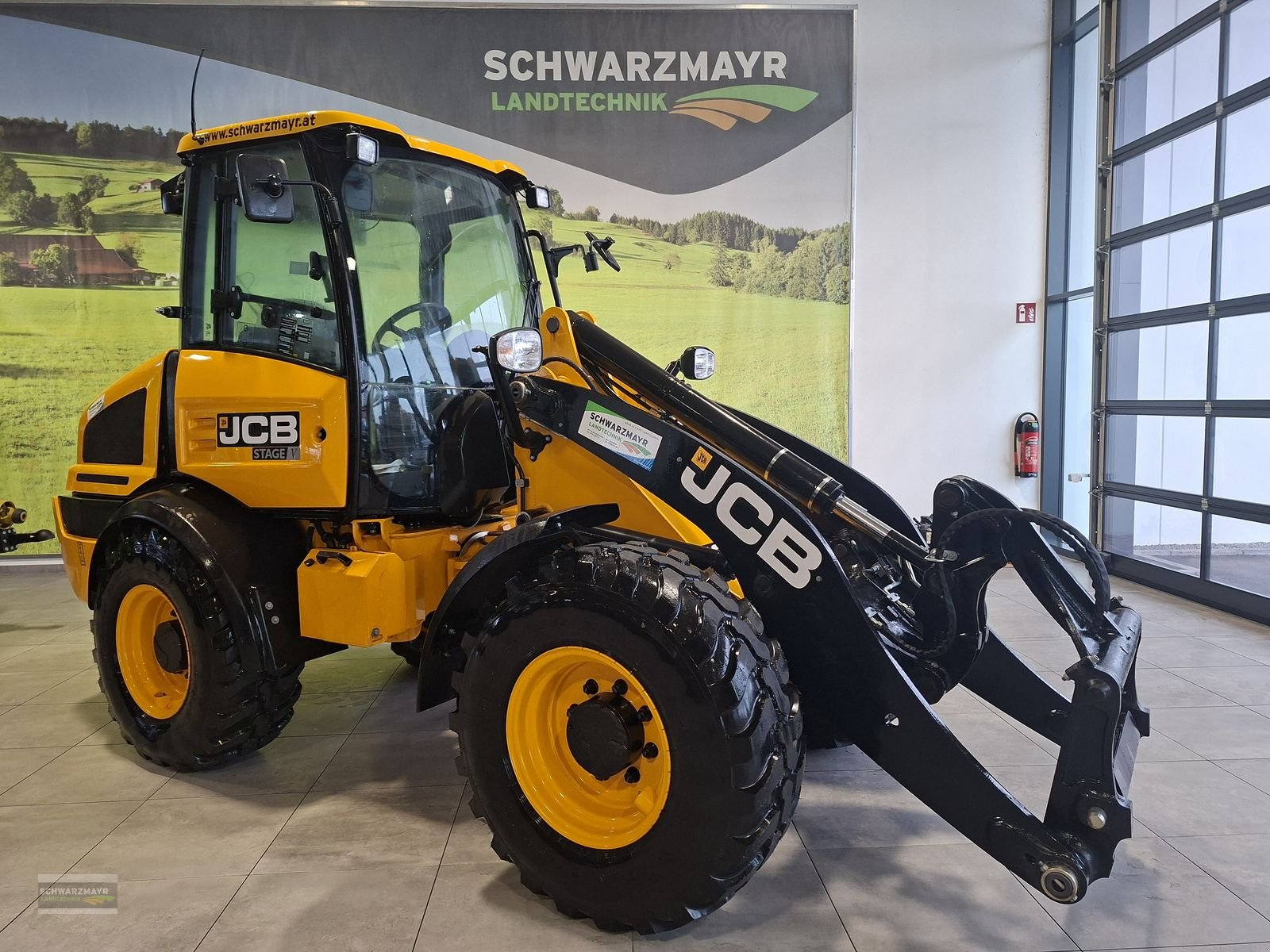Radlader del tipo JCB RL 409, Neumaschine en Aurolzmünster (Imagen 1)