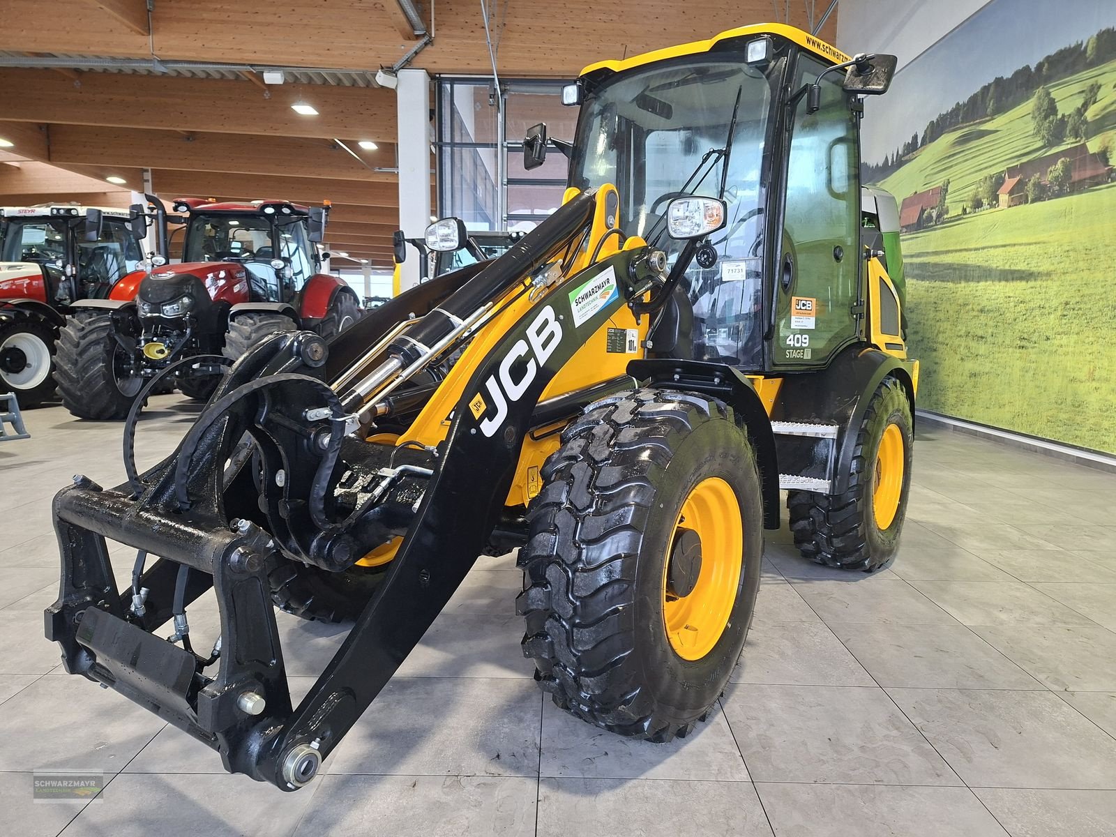 Radlader del tipo JCB RL 409, Neumaschine en Aurolzmünster (Imagen 8)