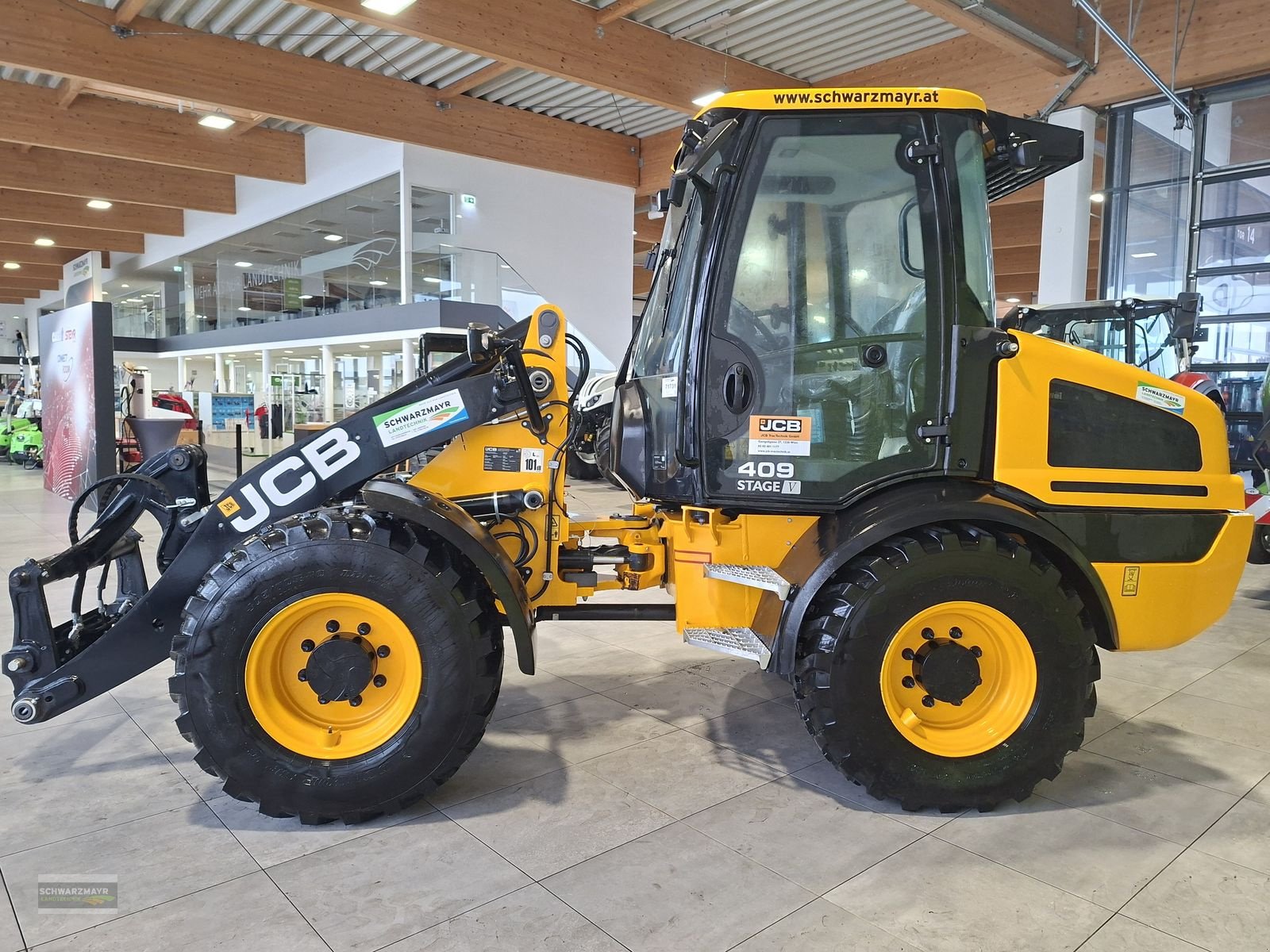 Radlader del tipo JCB RL 409, Neumaschine en Aurolzmünster (Imagen 7)