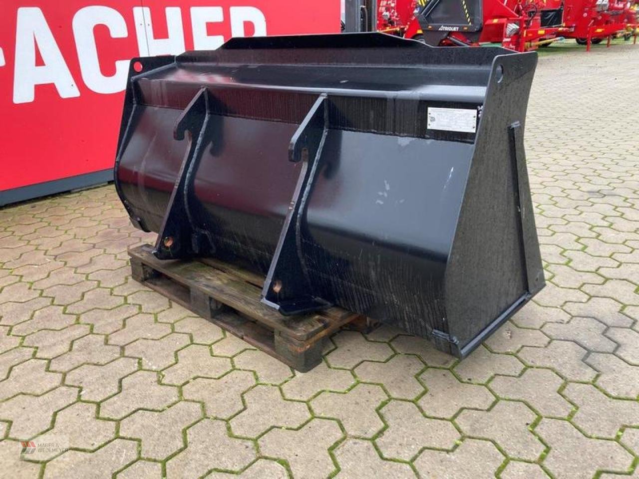 Radlader del tipo JCB SCHWERGUTSCHAUFEL ZETTELMEYER, Neumaschine en Oyten (Imagen 6)