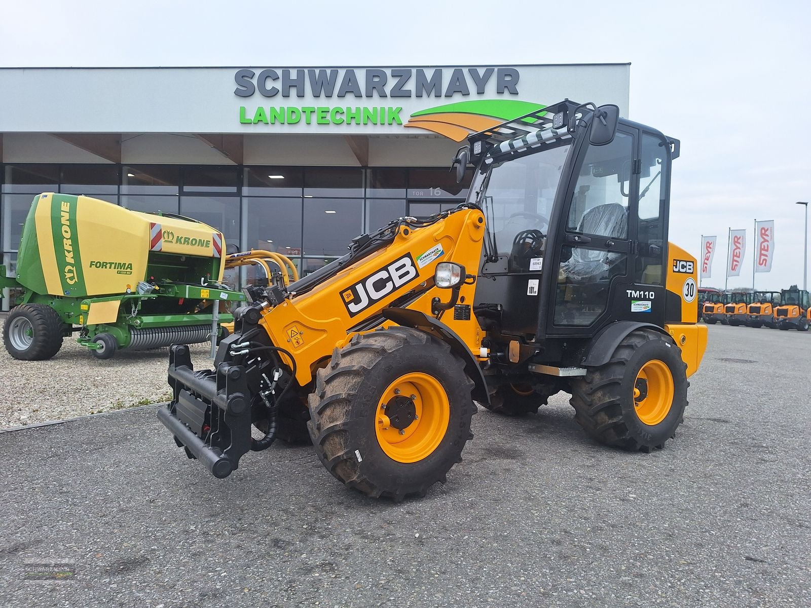 Radlader typu JCB TM 110, Neumaschine v Gampern (Obrázek 14)