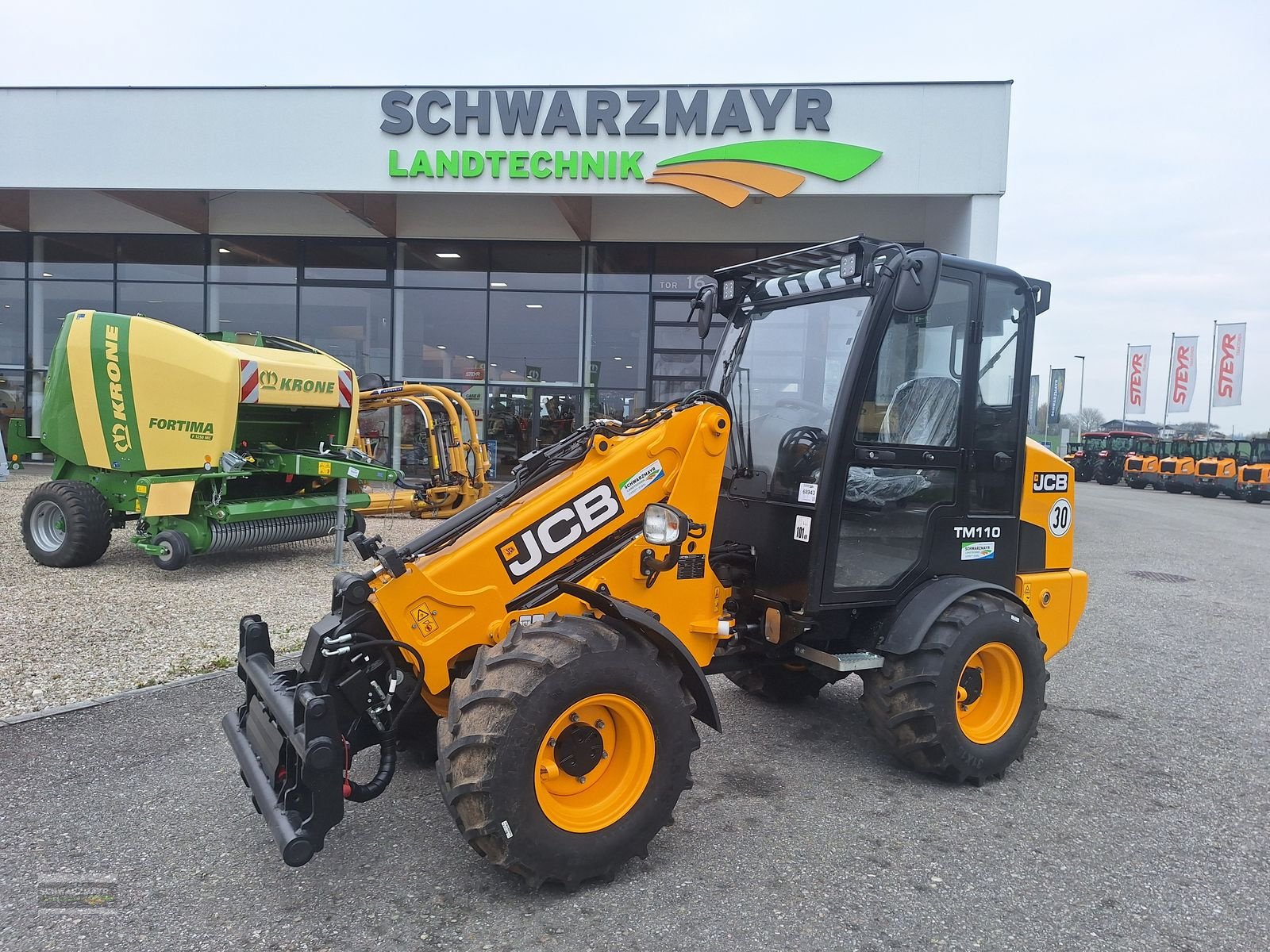 Radlader du type JCB TM 110, Neumaschine en Gampern (Photo 1)