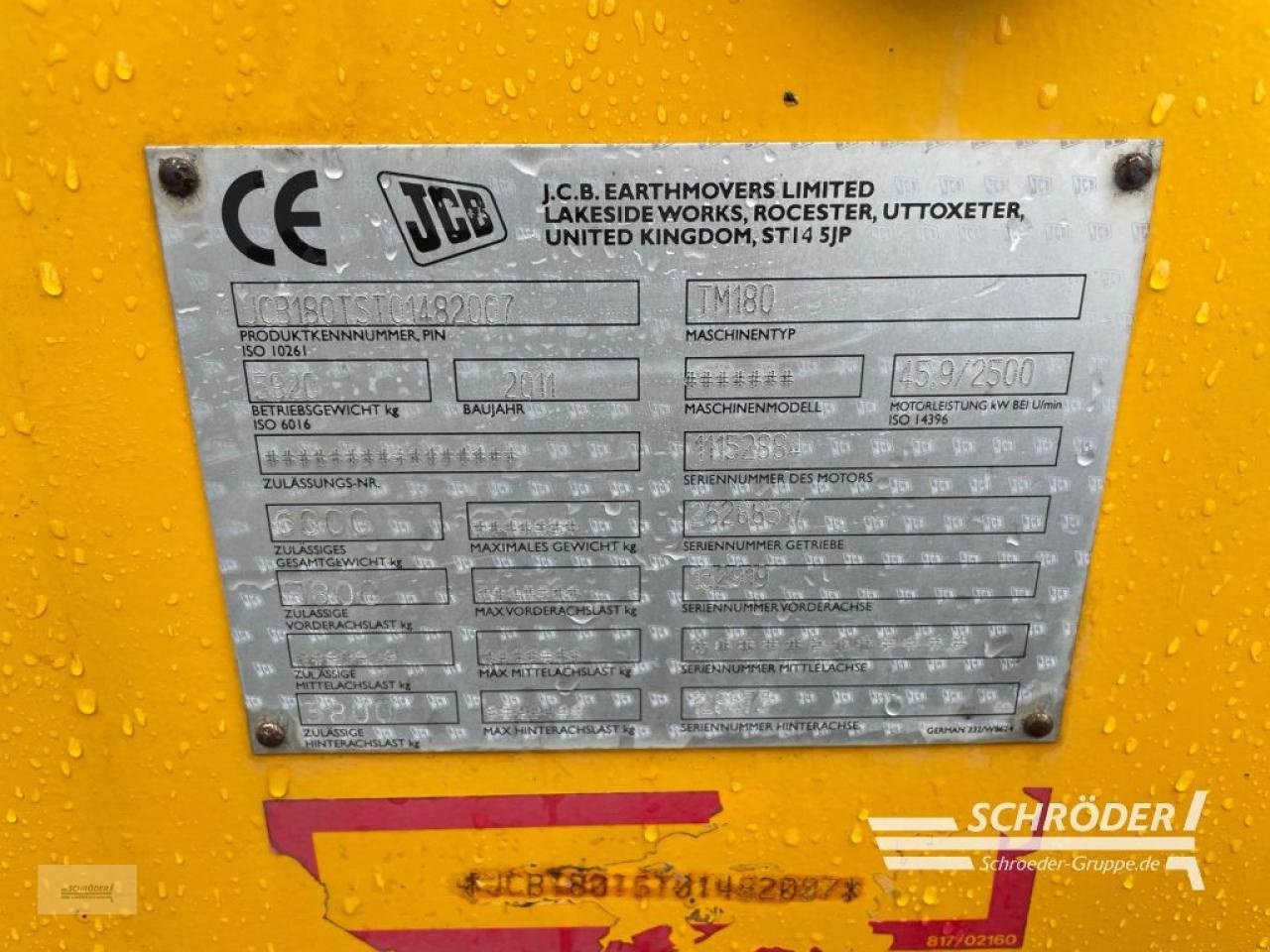 Radlader of the type JCB TM 180 AGRI, Gebrauchtmaschine in Wildeshausen (Picture 22)