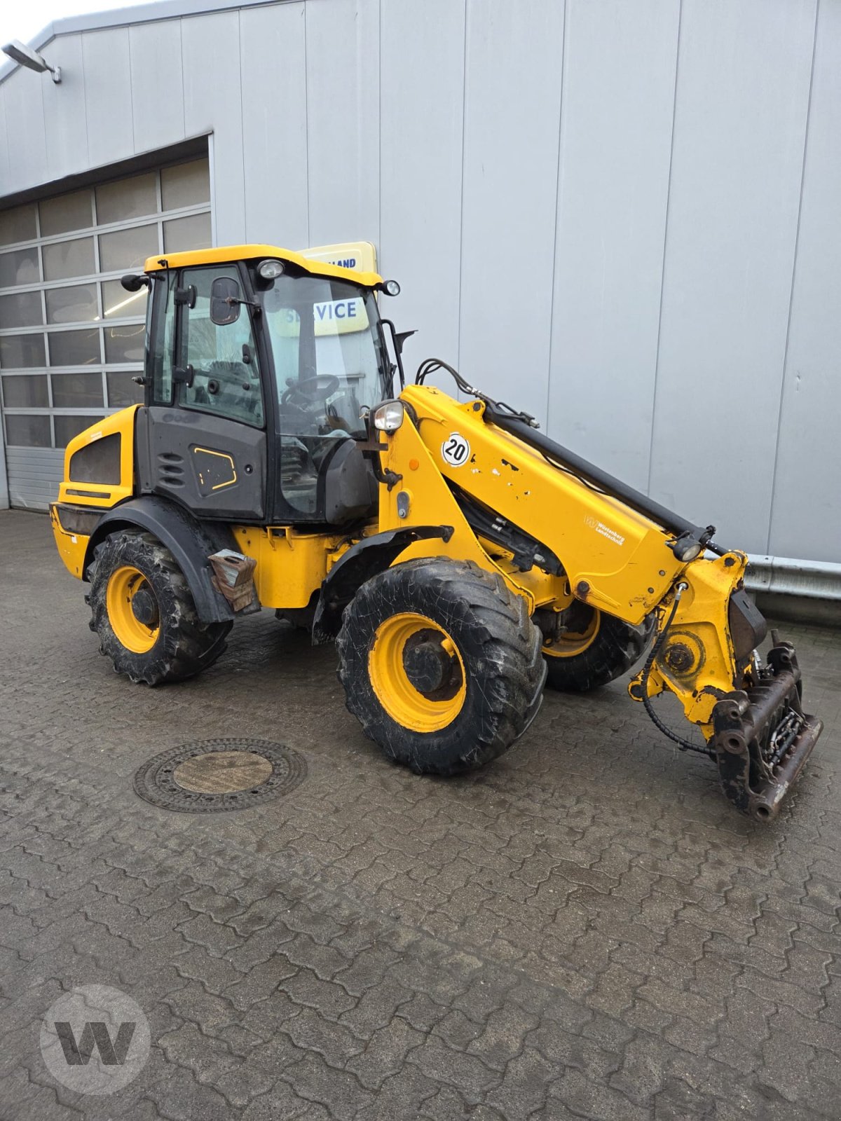 Radlader of the type JCB TM 220, Gebrauchtmaschine in Husum (Picture 1)