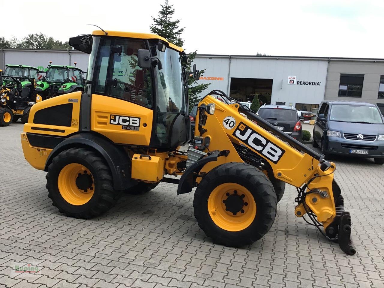Radlader typu JCB TM 220, Gebrauchtmaschine v Bakum (Obrázek 4)