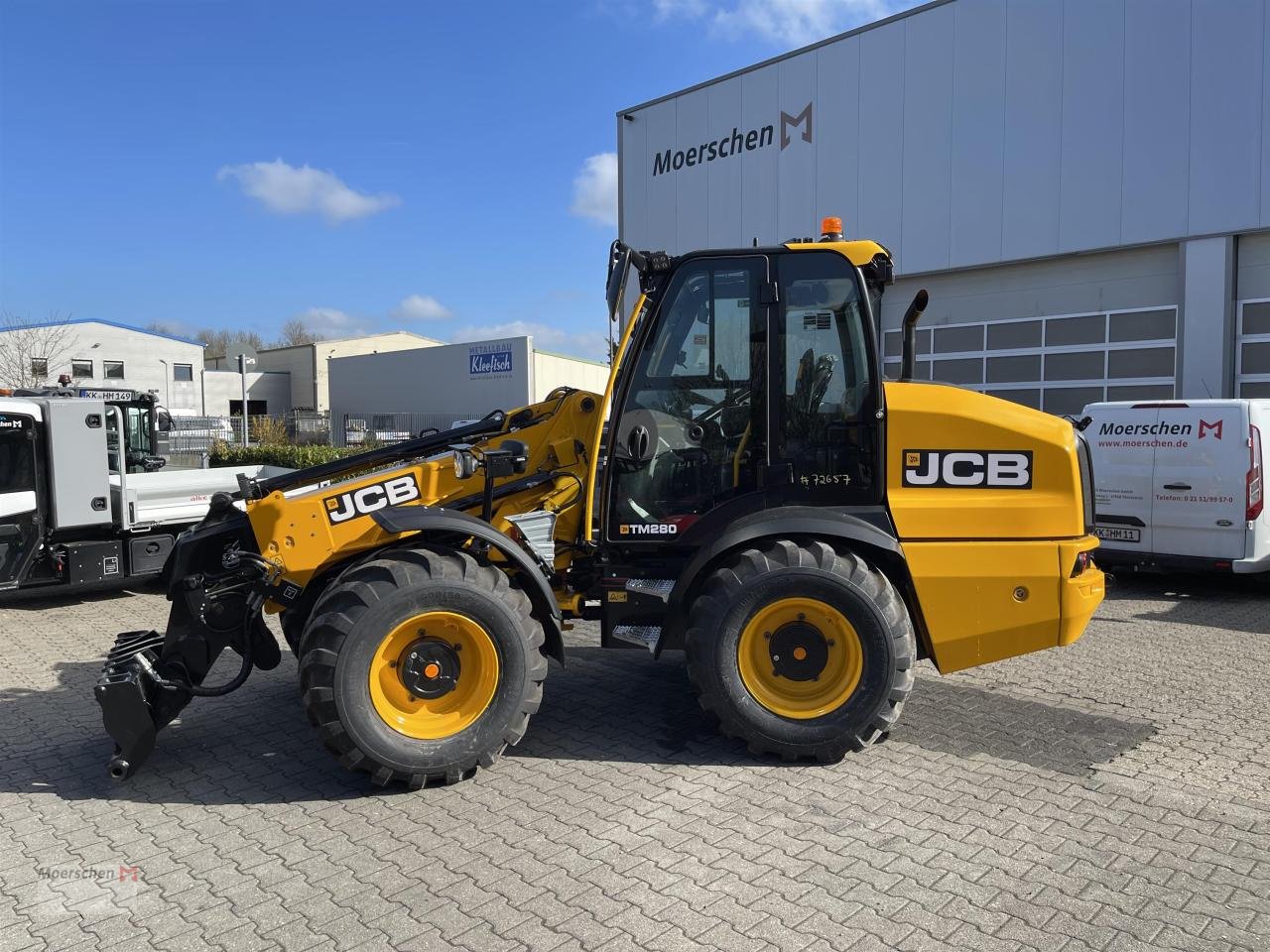 Radlader Türe ait JCB TM 280, Neumaschine içinde Tönisvorst (resim 2)