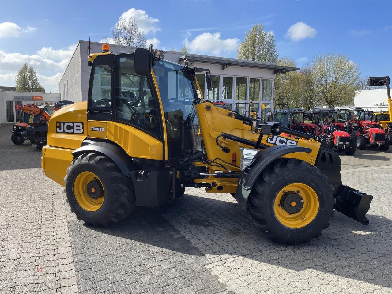 Radlader Türe ait JCB TM 280, Neumaschine içinde Tönisvorst (resim 3)