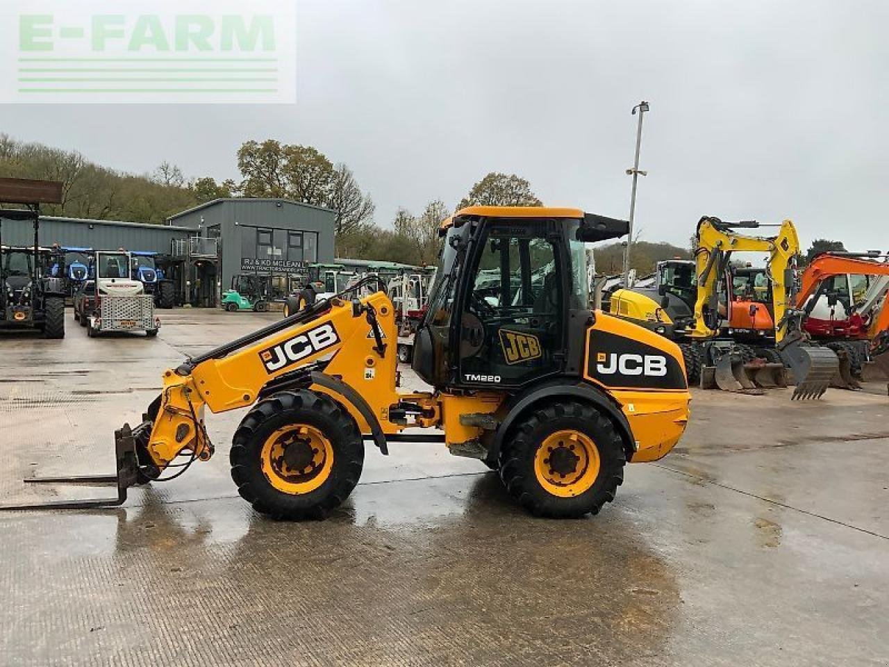 Radlader of the type JCB tm220 agri telehandler (st25185), Gebrauchtmaschine in SHAFTESBURY (Picture 7)