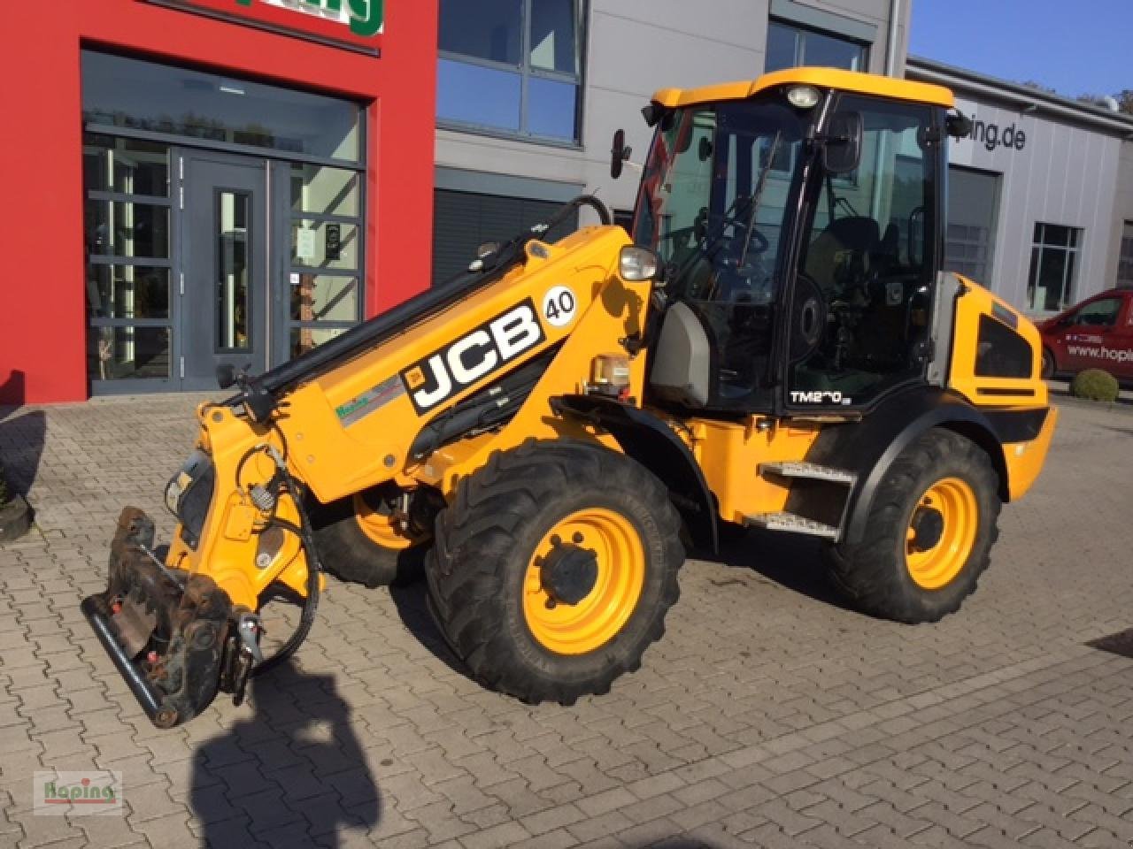 Radlader of the type JCB TM220, Mietmaschine in Bakum (Picture 2)