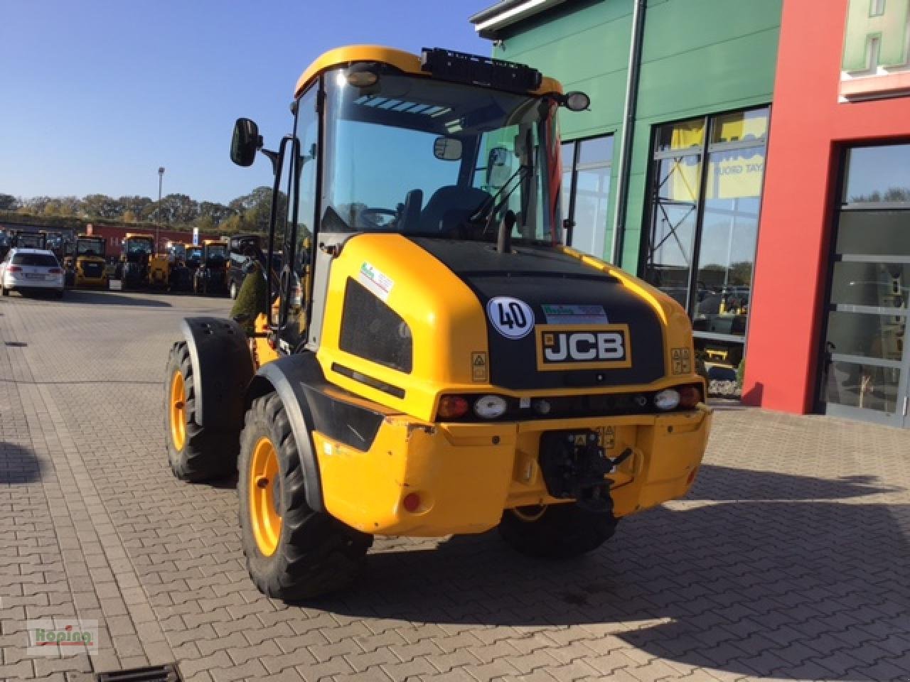 Radlader of the type JCB TM220, Mietmaschine in Bakum (Picture 8)