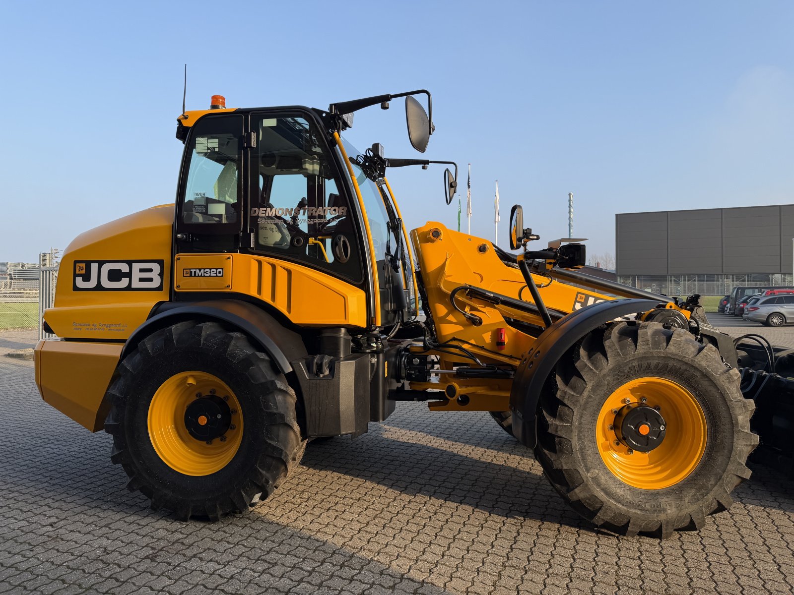 Radlader типа JCB TM320, Gebrauchtmaschine в Viborg (Фотография 4)