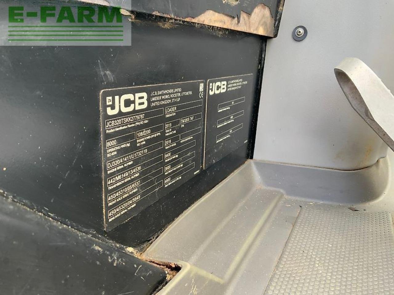 Radlader tip JCB tm320s pivot steer telehandler (st23560), Gebrauchtmaschine in SHAFTESBURY (Poză 17)