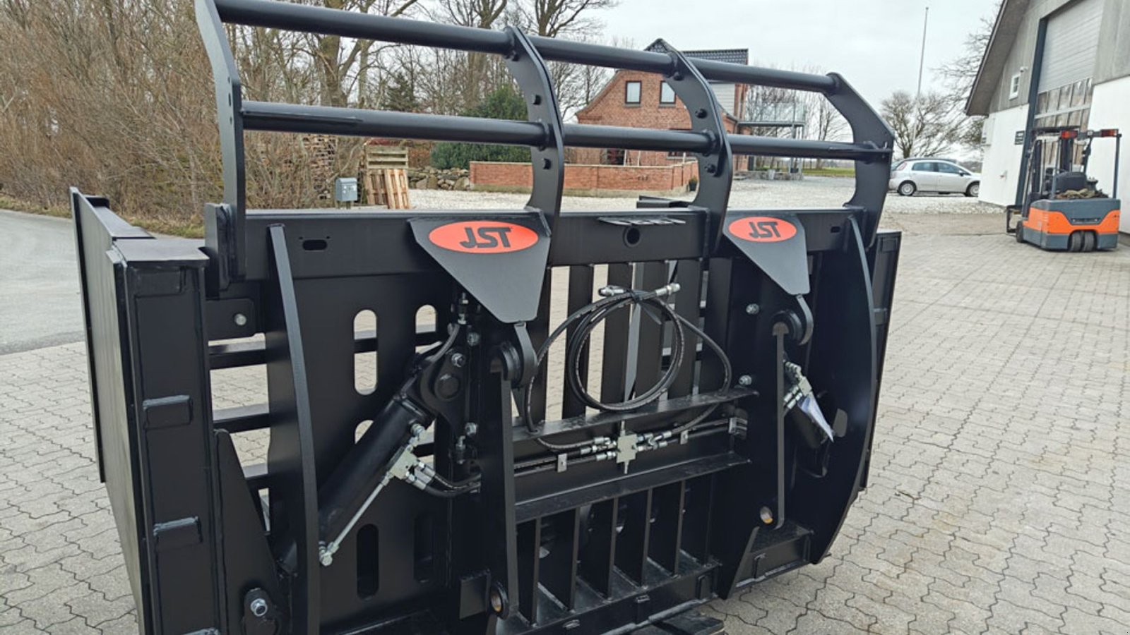 Radlader типа JST GG græsgreb m. hy. opklap, Gebrauchtmaschine в Vrå (Фотография 3)