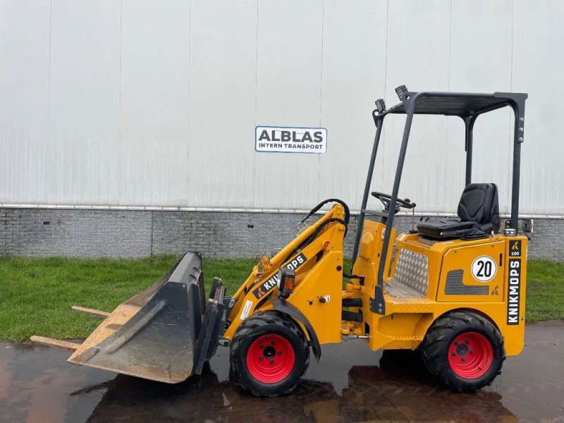 Radlader of the type Knikmops 100 met bak en lepels wegverlichting 2022 slechts 273 uur, Gebrauchtmaschine in Kwintsheul (Picture 1)