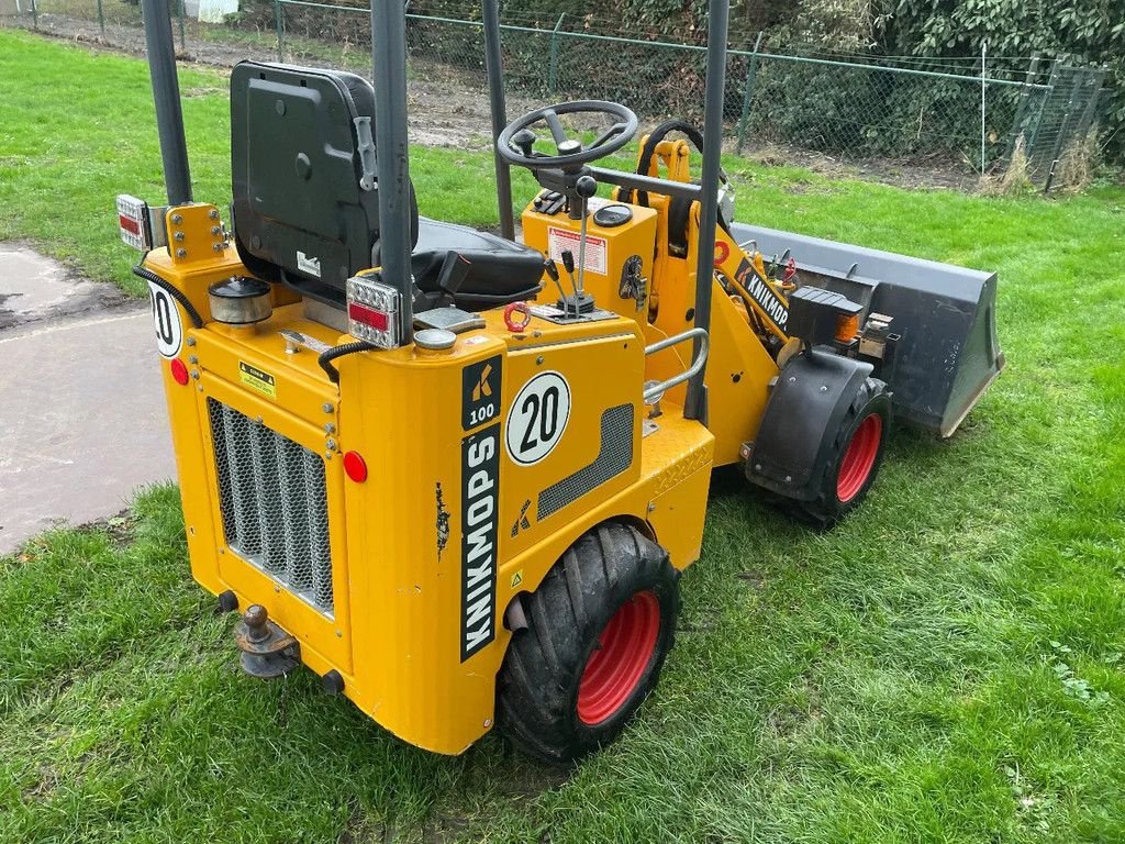 Radlader del tipo Knikmops 100 met bak en lepels wegverlichting 2022 slechts 273 uur, Gebrauchtmaschine en Kwintsheul (Imagen 7)