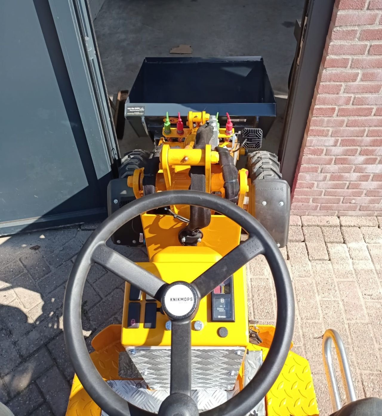 Radlader des Typs Knikmops 130, Neumaschine in Lunteren (Bild 8)