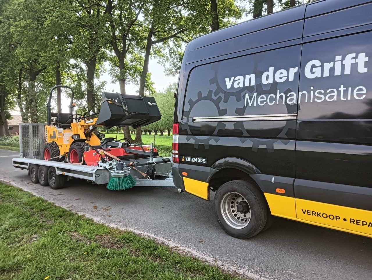 Radlader des Typs Knikmops 130, Neumaschine in Lunteren (Bild 9)