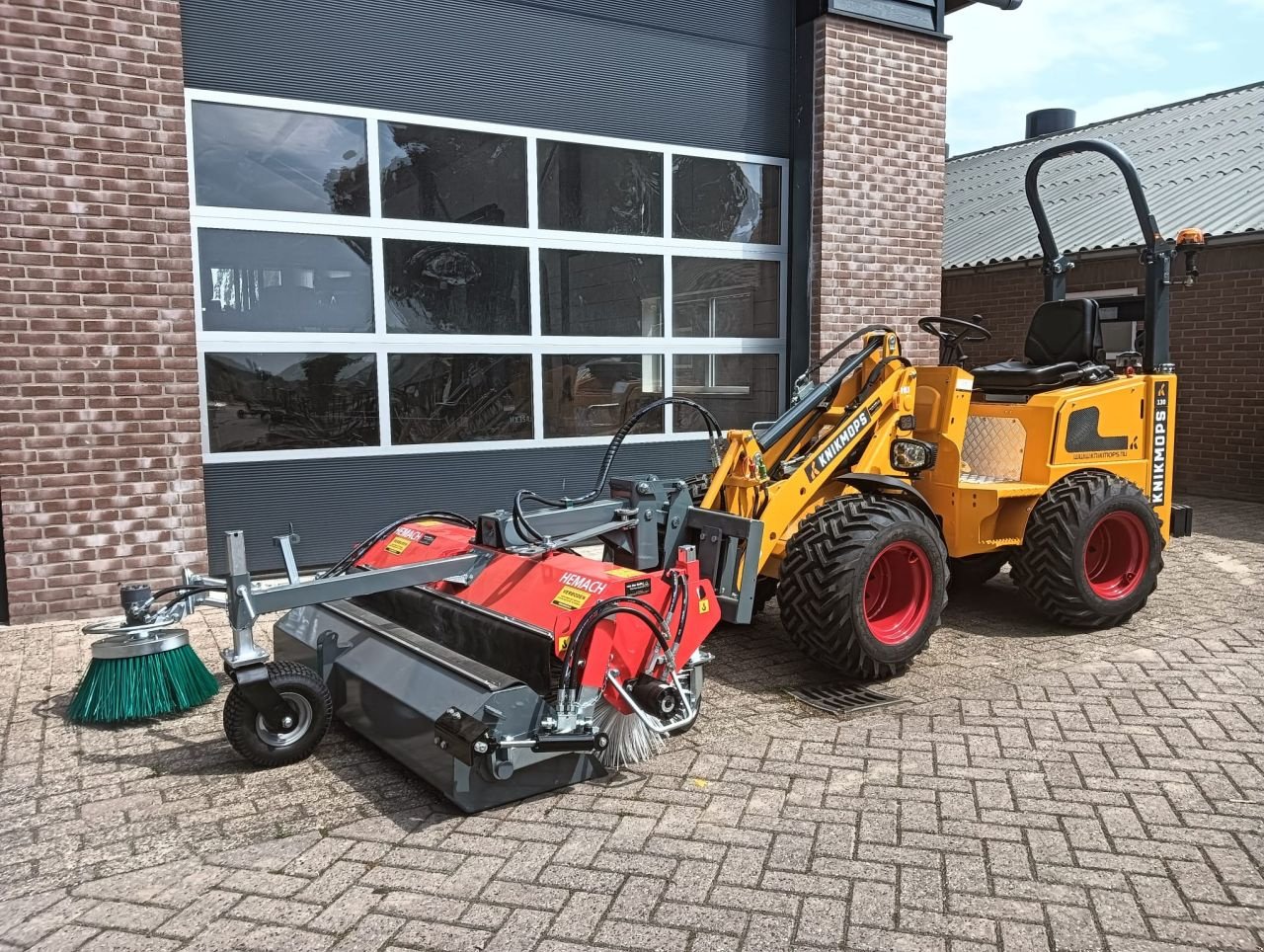 Radlader des Typs Knikmops 130, Neumaschine in Lunteren (Bild 3)