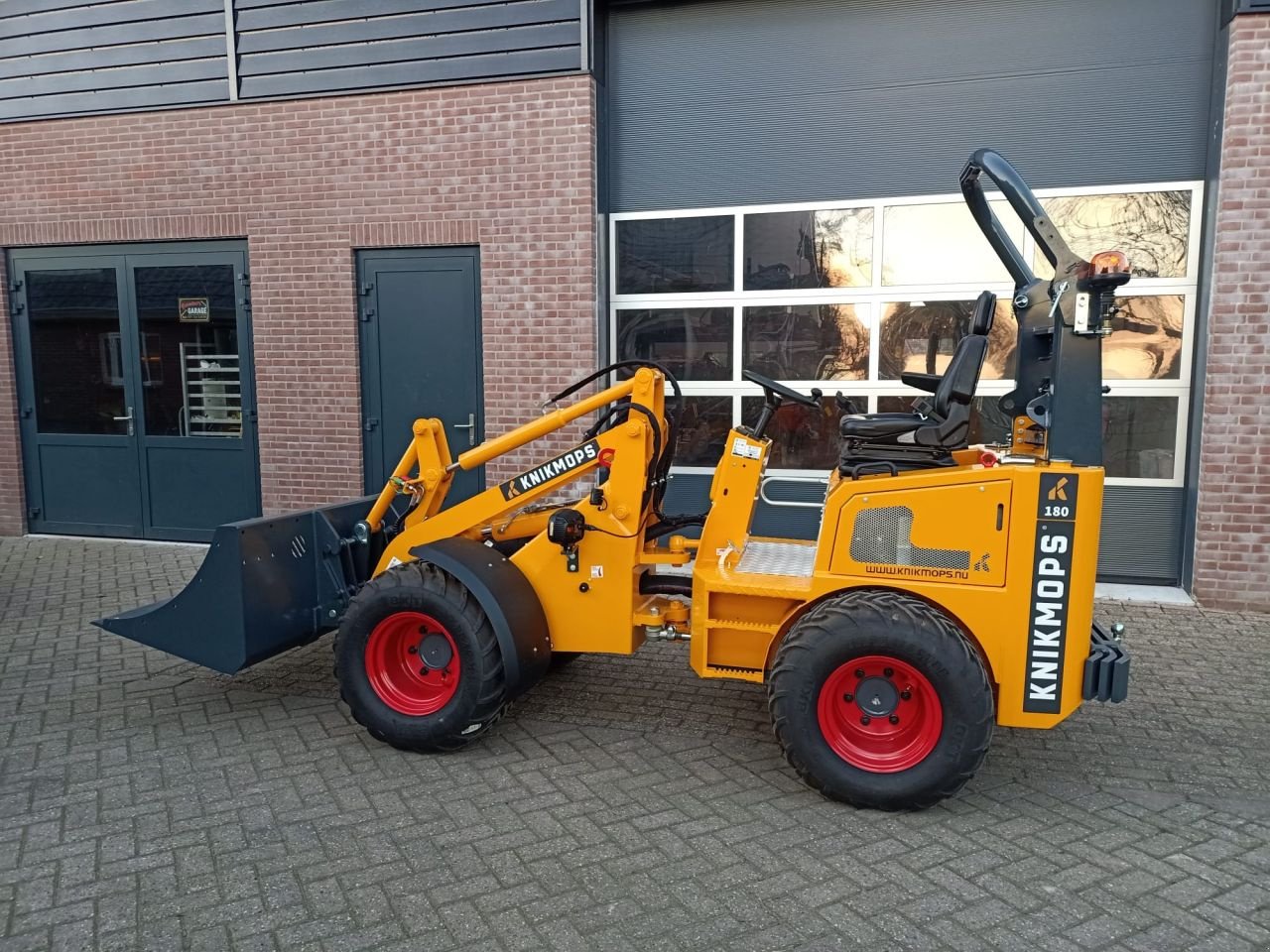 Radlader des Typs Knikmops 130, Neumaschine in Lunteren (Bild 10)